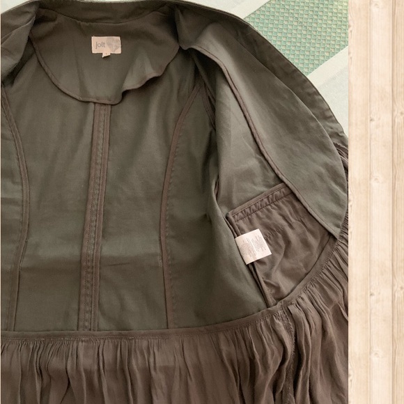 Jolt Military ruffled Jacket - Picture 7 of 14